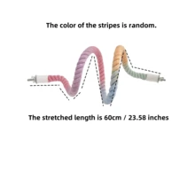 1pc/ Birdcage, Rotating Climbing Stand, Black Phoenix, Peony, Tiger Skin Parrot, Climbing Swing Toy, Cotton Rope Stand, Birdcage, Decorative Items, Length Optional