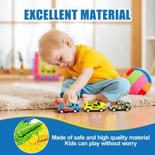 35PCS SET Alloy Inertia Car Set Randomly Designed PULL BACK AND GO CAR MINI Racing Car, Durable Toy Party Gift, Boys And Girls Toy Car Gift - 黑色 - 查看 2