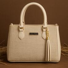 Lorena Vitoria Women's Crossbody Bag Side Bag - 象牙色 - 查看 1