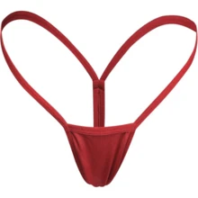 Justgoo Womens Sexy G-String Micro Back Thongs Panties Underwear Low Rise T-Back Underpants - ColorE - 查看 1