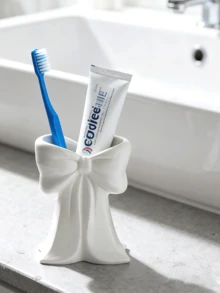 2/1pc Nordic Style Upright Arch Toothbrush Holder, Electric Toothbrush Stand, Cosmetic Storage Rack, Toothbrush Organizer, Home Desktop Decor, Stylish Room Decoration, Home Decor, Space-Saving Storage & Organization, For Kitchen, Bathroom, Bedroom