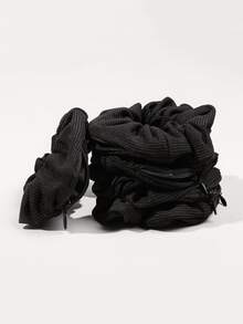 1 قطعة مشبك شعر نسائي مزين بالماس والفيونكة الشبكية ذو تصميم ملفوف وبريق، مناسب للحفلات والاستخدام اليومي. 1 قطعة شريط رأس مزين بالفيونكة وجيب سري مخفي، يمكن استخدامه لحفظ النقود والأغراض الصغيرة أثناء السفر