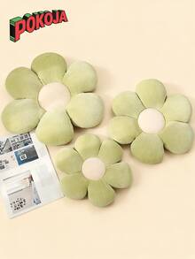 POKOJA LAND 1 件 35 厘米彩色花朵毛绒靠垫、花瓣抱枕、家居装饰和礼物 - 彩色 - 查看 2