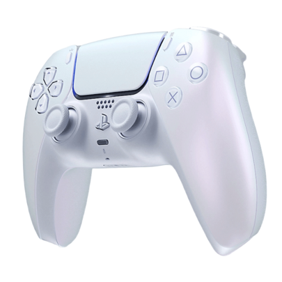 PlayStation Kontroler nirkabel PS5 DualSense dengan umpan balik taktil yang imersif dan pemicu adaptif. Desain strip sensitif cahaya yang futuristik. Ideal untuk perangkat gaming berenergi tinggi. Warna Putih Mutiara Murni.