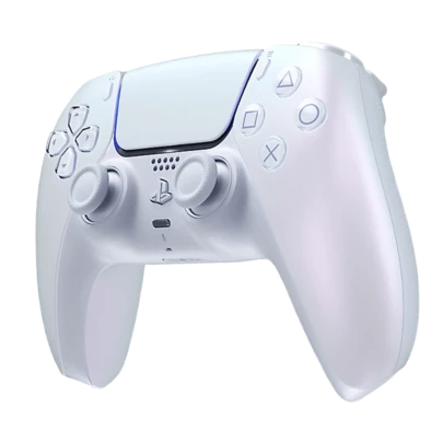 PlayStation PS5 DualSense Wireless Controller With Immersive Tactile Feedback And Adaptive Triggers. Futuristic Light-Sensitive Strip Design. Ideal For High-Energy Gaming Gear. Pure Pearl White.