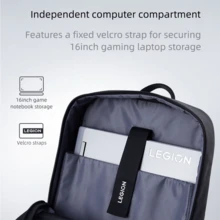 Lenovo Legion C1 Backpack - Large Capacity Laptop Backpack For 16-Inch Devices, Unisex Travel/College Backpack In Phantom Black - Black - View 3