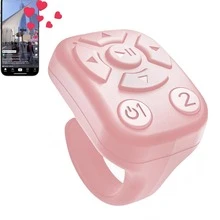 30mAh Multifunktions-Handyring-Fernbedienung, kabelloser Präsentations-Clicker, tragbarer Kamera-Auslöser, kompatibel mit Tablet, Android, wiederaufladbar - Verschiedenfarbig - Übersicht 8