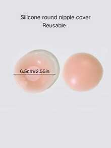 12 件硅胶乳头贴可重复使用女士乳房花瓣提升隐形胸罩乳贴胸罩衬垫贴纸粘垫（2/6/12 件） - 彩色 - 查看 4