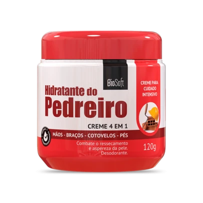Creme Hidratante do Pedreiro 4 em 1 Bio Soft