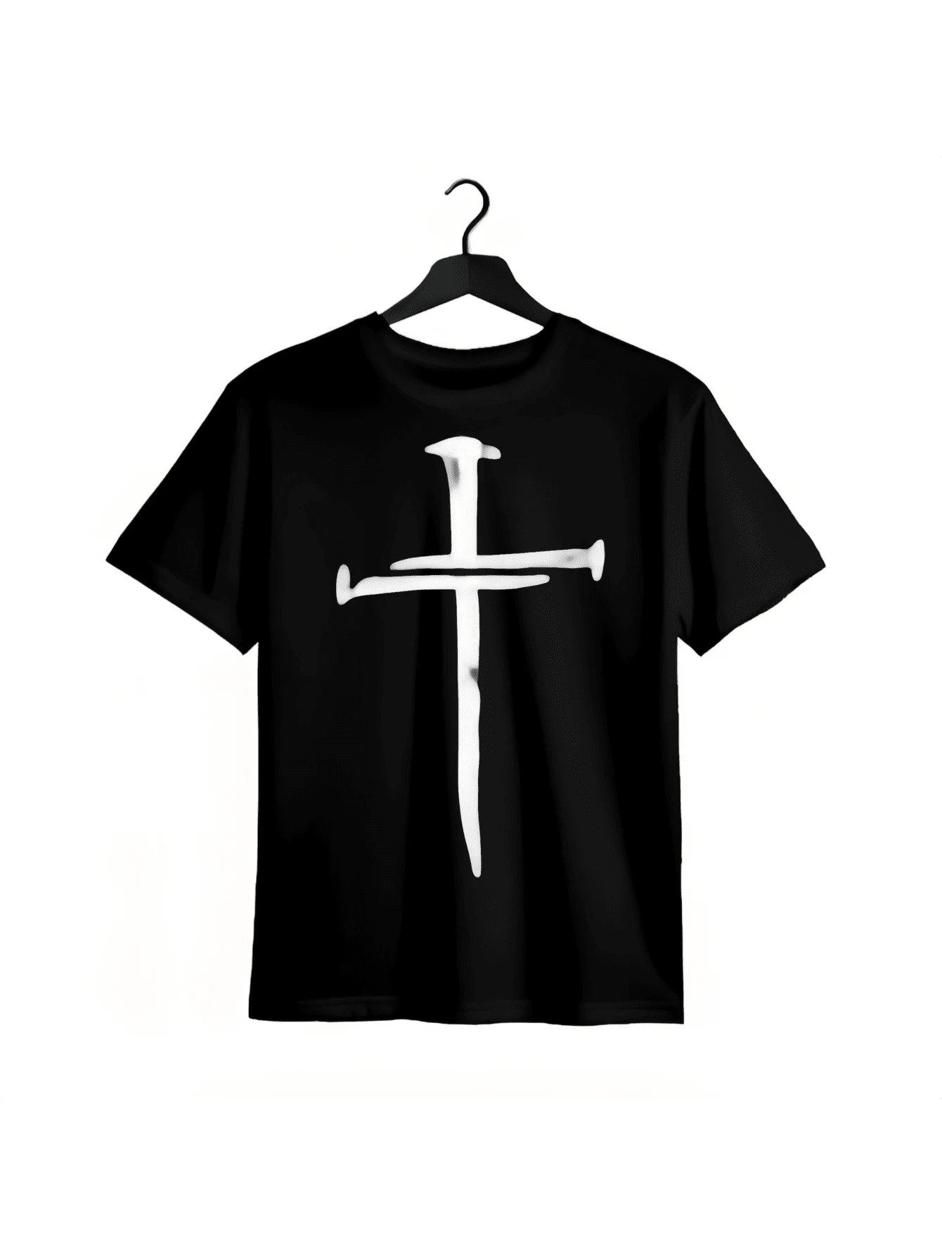 T-Shirts Pour Hommes - Black - View 1