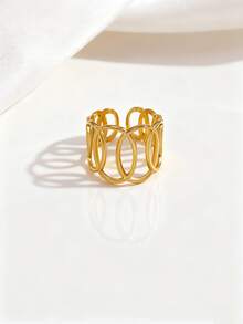 1 chiếc dây chuyền mắt xích rỗng kiểu Bohemian, mạ thép không gỉ, phụ kiện thời trang, thích hợp để đeo hàng ngày, dự tiệc, là món quà sinh nhật/Giáng sinh tuyệt vời dành cho phái nữ, thể hiện nét quyến rũ độc đáo. - phong cách boho - Xem 13