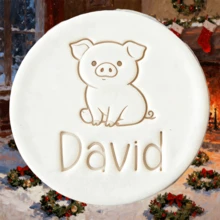 Customized Text Cake Decorations, DIY Cutting Molds, Frosting Cake Templates, Wedding Clay Fondant Embossing Tools, Name Cake Molds, Handmade Cookie Embossing Stamps