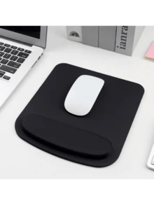 1pc  Ergonomic Wrist Rest Mouse Pad: Pressure-Relieving Support For Long-Hour Use, Ideal For Office Tasks & Gaming – Non-Slip Base, A Must-Have Desk Essential For Wrist Comfort
