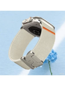 1pc Sport Nylon Stretchy Watch Band Parachute Buckle Compatible With Apple Watch Series11 42mm 46mm For Woman Man,Compatible With Apple Watch 42mm 46mm 45mm 44mm 38mm 40mm 41mm 49mm,Compatible With Apple Watch Series11/10/9 8/7/6/5/4/3/2/1/SE/Ultra2&1
