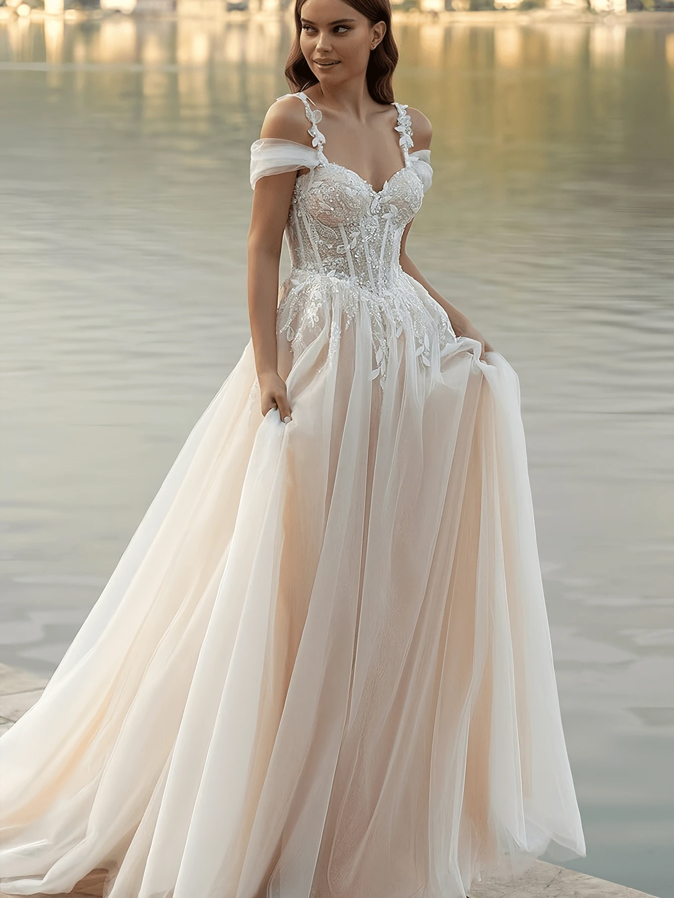 Wedding Dresses - trắng - Xem 1