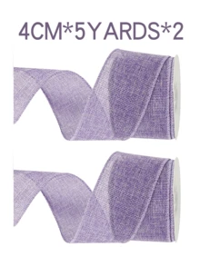 20 metri di nastro di iuta con bordo rinforzato - materiale in poliestere per confezioni regalo, fiocchi, corone e decorazioni per alberi di Natale - disponibile in diverse misure e colori, regalo per donne