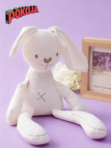 1PC White Rabbit Doll, Children's Plush Toys,Cute And Soft