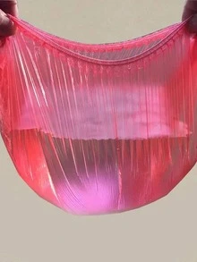 100 piezas/Paquete Juego de viaje desechable de plástico, Set desechable de gorro de ducha de baño, Tapa de plástico PE para mantener frescos los recipientes de la cocina