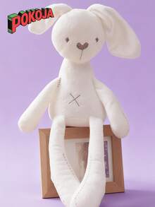 1PC White Rabbit Doll, Children's Plush Toys,Cute And Soft