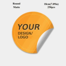 3.15-10.24in Large Custom Stickers, Waterproof Personalized Decals ...