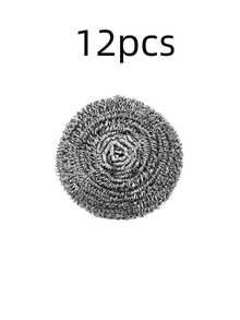 Steel Wool Cleaning Balls, Cleaning Balls, Stainless Steel Cleaning Balls, Steel Wool Pads, Cleaning Brushes, Kitchen Dish Washing Brushes, Steel Wool Balls, Decontamination Cleaning Pot Brushes, Stainless Steel Cleaning Brushes, Wear-Resistant, Stainless Steel Kitchen Cleaning Brushes, Cleaning Brushes, Essential Kitchen Cleaning Items. - Multicolor - View 13