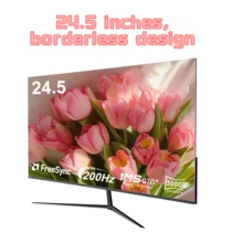 27 Inch Computer Monitor, 1500R Curved Gaming Monitor, 3-Sided Ultra-Thin Office Display With Type-CSpeakers, 240Hz Gaming Monitor 4K UHD For Gaming And Video Enjoyment - Phích cắm loại EU E (220-240V) - Xem 11