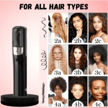 Automatic Cordless Hair Clipper, C-Type Rechargeable Cordless Hair Trimmer, Professional Hair Care Gift, Father's Day Gift Automatic Electric Hair Clipper, C-Type Rechargeable Cordless Hair Trimmer, Suitable For Home Salon, Wireless Edging Control Trimmer, 500mAh - Multicolor - View 11
