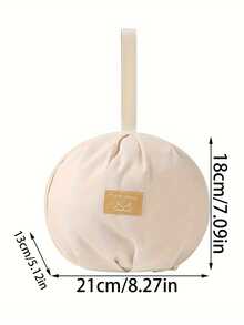 1 Pc Bra Storage Bag, Round Underwear Storage Bag, Travel Underwear Storage Bag, Intimate Clothing Storage Bag, Baby Clothes And Socks Storage Bag, Home Bra Storage Bag - Very Suitable For Travel, Home, Outdoor, Travel Storage, Zipper Opening And Closing, Can Be Held Or Hung, Lightweight And Portable, Can Be Hung Anywhere