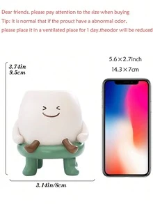 1 pièce Porte-ustensiles mignon en résine, organisateur de couverts avec personnage de dessin animé pour le comptoir de cuisine. Parfait pour ranger les baguettes, les cuillères, un décor et un organisateur de cuisine idéal