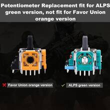 适用于 PS-5 控制器维修套件、带螺丝刀工具的金属 3D 摇杆头、适用于 PS-5 3D 模拟操纵杆的遥控拆卸配件、适用于 PlayStation 5 DualSense 控制器的替换套件，包括电子元件，无需电池