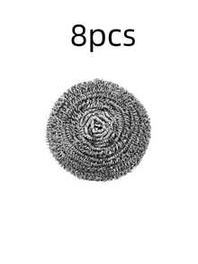 Steel Wool Cleaning Balls, Cleaning Balls, Stainless Steel Cleaning Balls, Steel Wool Pads, Cleaning Brushes, Kitchen Dish Washing Brushes, Steel Wool Balls, Decontamination Cleaning Pot Brushes, Stainless Steel Cleaning Brushes, Wear-Resistant, Stainless Steel Kitchen Cleaning Brushes, Cleaning Brushes, Essential Kitchen Cleaning Items. - Multicolor - View 21