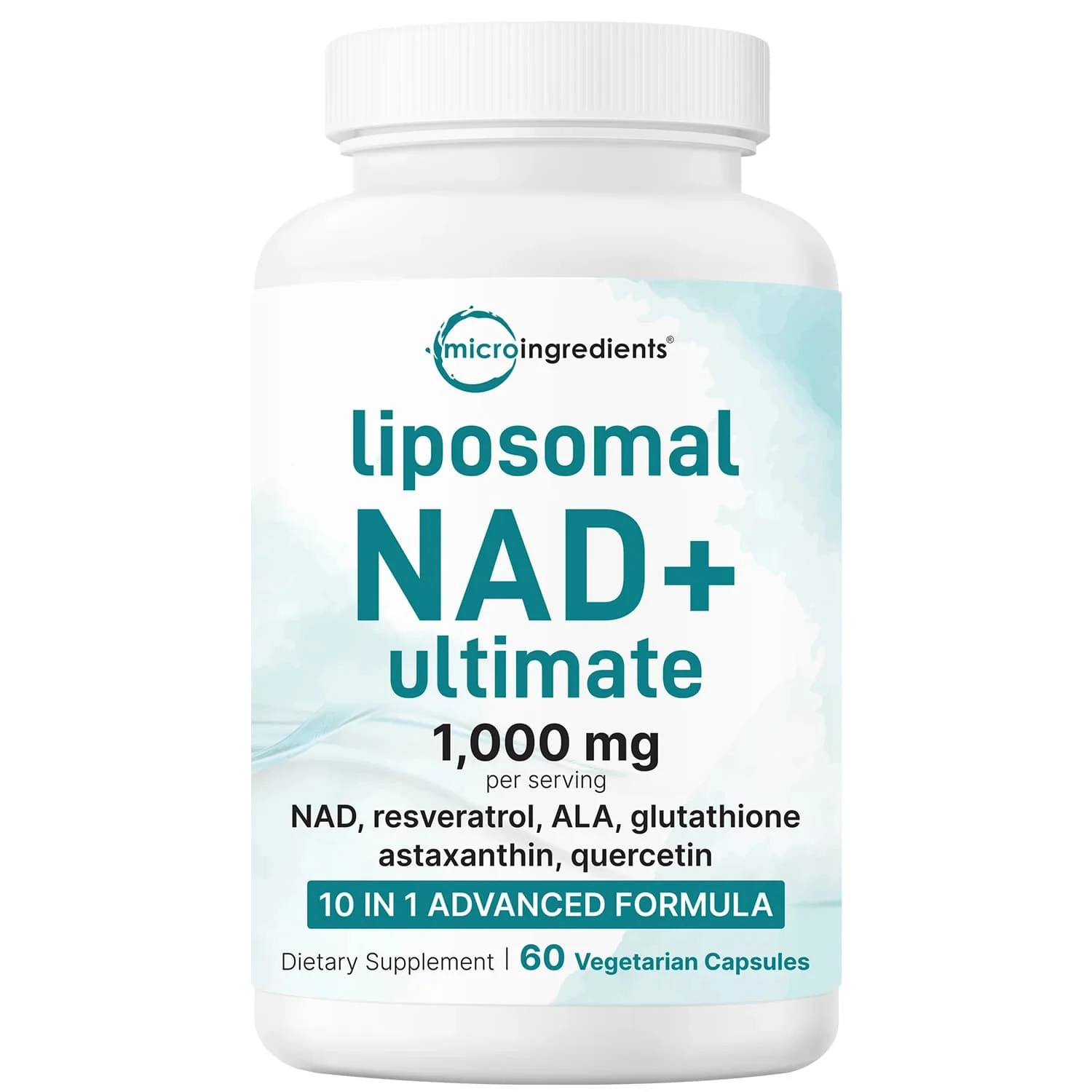Liposomal NAD+ Ultimate,1000 Mg,10 IN 1 ADVANCED FORMULA,Gluten Free,Dietary Supplement,60 Capsules - Khác - Xem 1