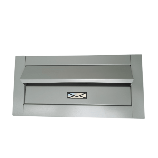 Caixa de Correio Carta Pequena Aço Inox Várias Cores Pintura Eletrostática Luxo Pronta Entrega