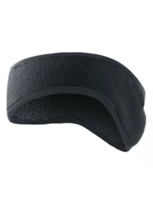 儿童冬季保暖耳罩头带，可拉伸弹性头带耳罩，柔软舒适轻便单层羊毛，适合 3-12 岁儿童，秋冬季户外运动如跑步、骑自行车、徒步旅行、滑雪 - 彩色 - 查看 7