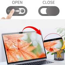 50pcs Camera Cover Slide, Plastic Material, Privacy Protection, Compatible With IPhone, Compatible With IPad, Laptop, IMac, PC, Smartphone, Waterproof, Shockproof, Anti-Fall, Anti-Scratch, Full Coverage - Multicolor - View 7
