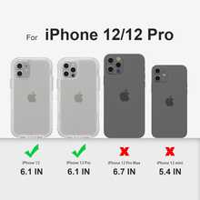 TELOPEN 专为 iPhone 系列手机壳设计的磁性手机壳，重型防震保护手机壳，防摔，三层透明保护套，兼容 iPhone 系列，适合家人、朋友、孩子、生日、春季、节日、男朋友、女朋友、情人节的礼物 - 無色 - 查看 19