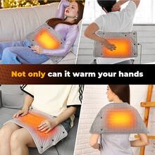 1pc Gray USB Hand Warmer: Crystal Super Soft Constant Temperature Anti-Scald, Smart Temperature Control Long-Lasting Warmth! Plug And Play, Office And Home Portable, Material Low Voltage, Thoughtful Gift For Boyfriend/Girlfriend, Dual-Use Car/Desk Heating Device. Warm Winter Gift, Thoughtful Christmas/New Year Present For Couples/Family!
