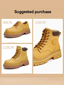 2 Pairs Thick & Sturdy Round Shoelaces, Elastic & Non-Slip, Suitable For , Outdoor Boots, Hiking Shoes, Combat Boots