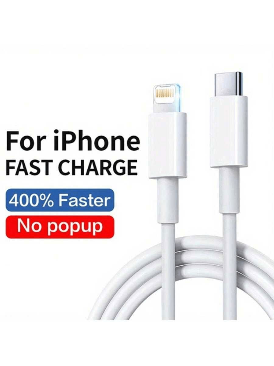 20W Fast PD Charging Cable - Lightning Cables Compatible With Apple 14 13 12 11 Pro Max Mini 14 8 Plus X XR XS - Durable USB C Cable For Gaming And Earphone Accessories With Quick Charge And Sync Nan Fast Charging MFi Certified