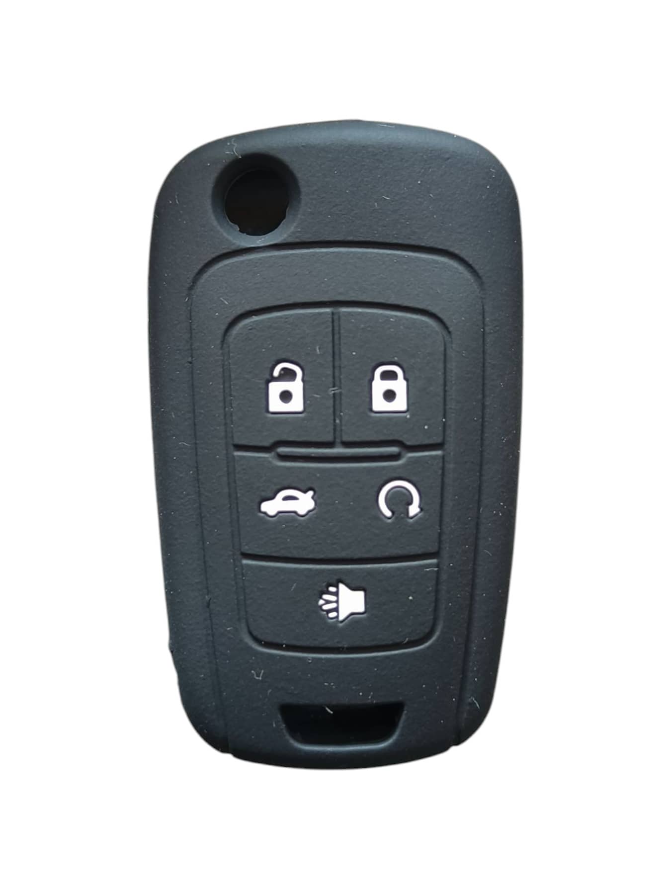 Silicone Cover For Control Compatible With CV Camaro 5 Buttons Black - Black - View 1