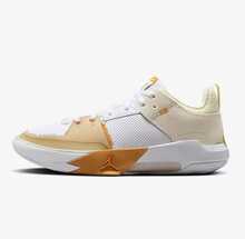 NIKE Men's New Lightweight, Comfortable, Durable Casual Sports Shoes, Basketball Shoes FD2336-102 - White Yellow - View 2