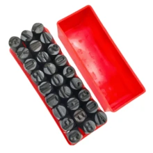 Leather Steel Stamping Numbers And Letters - 2mm Letters - View 2