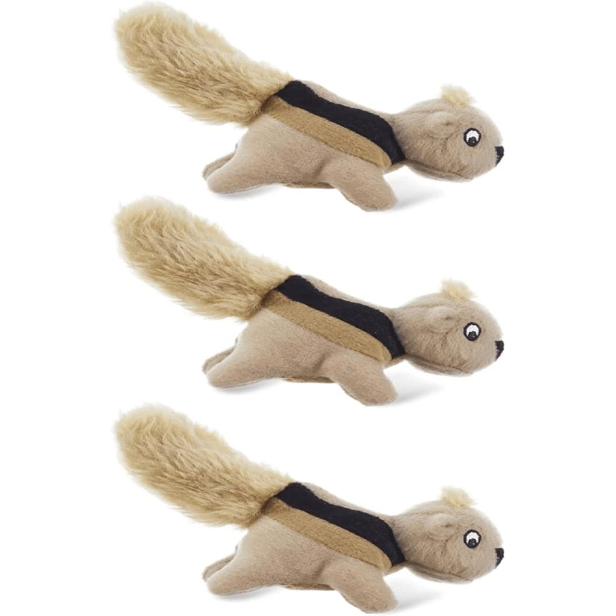 Outward Hound Hide A Birthday Cake, Plush Puzzle Birthday Themed Dog Toy - Replacements Pack of 3 - 查看 1