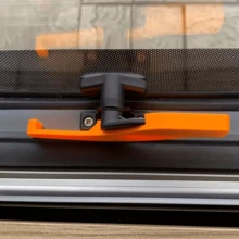 [2pcs RV Window Lock Catch] 2pcs/Set RV Left+Right Window Security Lock Catch For PolyPlastic Caravan | RV Window Security Lock Catch, Left And Right