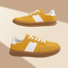 Women's Fashion Casual Sneakers, New Vintage Lightweight Slip-On Shoes For Spring/Autumn, Casual Lace-Up Commute/Party/Work Shoes