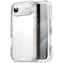 TELOPEN 专为 iPhone 系列手机壳设计的磁性手机壳，重型防震保护手机壳，防摔，三层透明保护套，兼容 iPhone 系列，适合家人、朋友、孩子、生日、春季、节日、男朋友、女朋友、情人节的礼物 - 無色 - 查看 51
