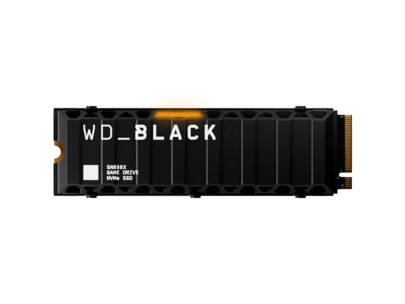 WD_BLACK 4TB SN850X NVMe Internal Gaming SSD Solid State Drive With Heatsink - Works With Playstation 5, Gen4 PCIe, M.2 2280, Up To 7,300 MB/S - WDS400T2XHE