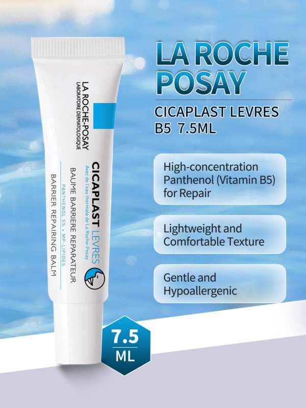 La Roche-Posay LAROCHE-POSAY Bálsamo labial reparador múltiple B5 de 7,5 ml