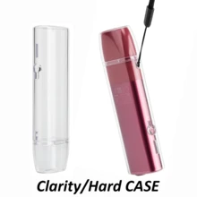 Clear PC Hard Case Combination Set,Case For IQOS Iluma One, For IQOS Cigarette Box Protection Cover For Iluma One Accessoreis, For Home Outdoor Travel, Household Gadget, Christmas Gifts, Halloween Gifts