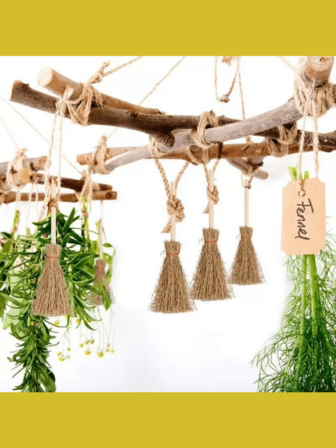 创意女巫扫帚发夹，刘海夹，女士趣味发饰，有趣的小礼物！